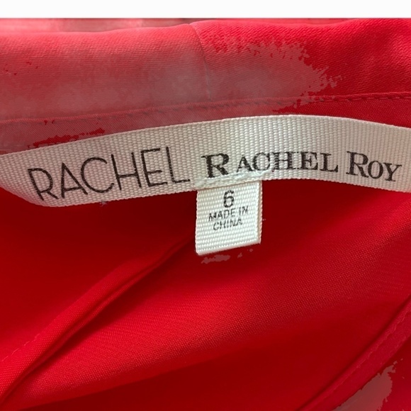 RACHEL Rachel Roy Ladies Red Sleeveless Dress - Picture 6 of 7